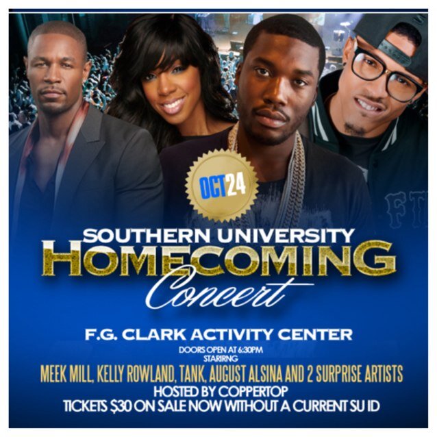October 2013 SGA/Office of Student Programs promise to take Homecoming to a whole new level !!!!