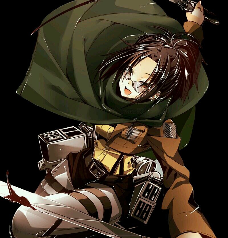 Squad Leader Hanji Zoe. I research the Titans and their behavior. Let me tell you what i know. #SexyNose #SexyNoseQueen [SNK/AOT RP]