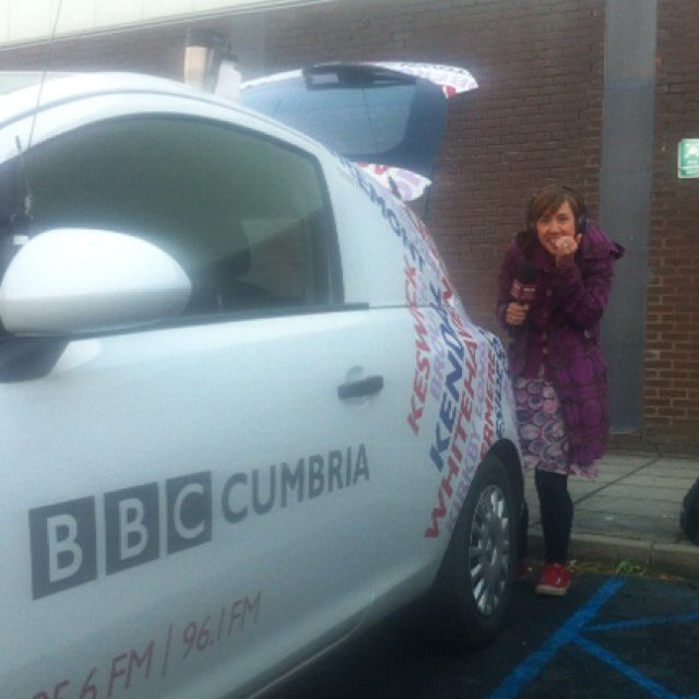 Reporter for BBC Radio Cumbria/ mother / hoarder of dusty trinkets... any opinions/views expressed here are mine not the BBC's.... in case you were worried.