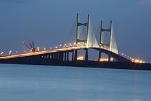 Officially the Napoleon Bonaparte Broward Bridge. Crossing the St. Johns River in Jacksonville, FL. Opened in 1989. Cable-stayed & next to JAXPORT. #DTWD