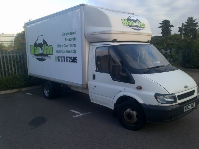 A Man and Van, HQ Stevenage Hertfordshire with offices in St Albans, Bishops Stortford and North London. Single items to part / full house removals 07877172505