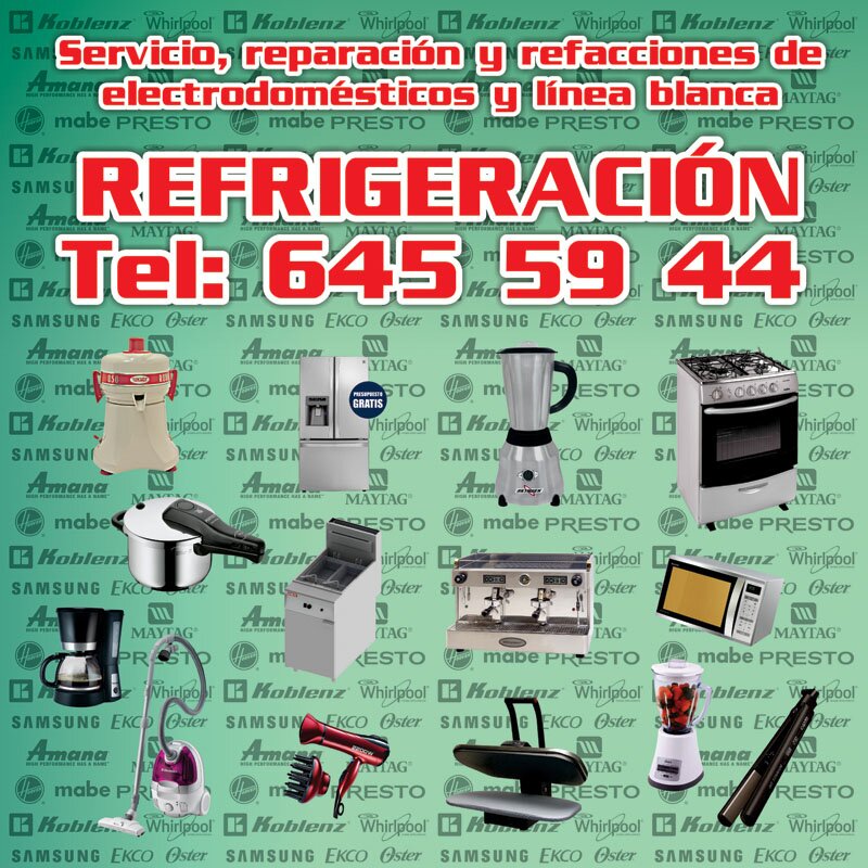 REPARACIÓN DE LINEA BLANCA Y ELECTRODOMÉSTICOS