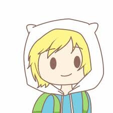 Oi Meu Nome Finn,Eu sou maior heroi de Ooo Eu gosto de 4 Pessoas Meu Irmão Jake  e Minhas Amigas Marceline e Princesa Jujuba e Meu AMOR princesa de Fogo