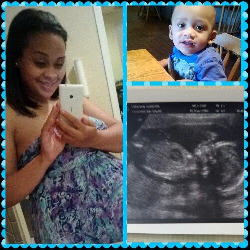 Kyran my big boy & kyree patiently waiting....