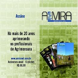 Revista A Mira: publicação bimestral voltada aos profissionais da área de agrimensura e cartografia