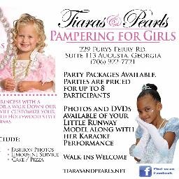 Tiaras and Pearls is a posh spot for all your tots and tweens pampering needs.