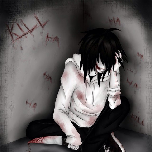 Well hello there~ Oh its just me Jeff the Killer~ Why don't you just go to sleep~? I'll just wait until then~ Wha-- Jack~? Oh~! Why don't you just go to sleep~?