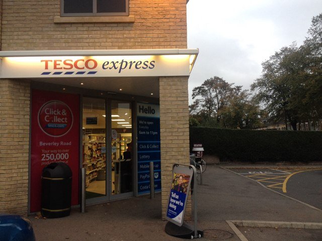 Your Local Tesco Express On Beverley Road Store Manager: @Stuart64Stuart