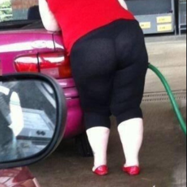 fat girls wearing leggings