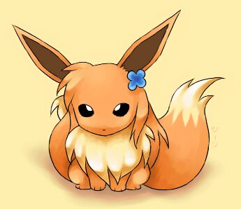 Hello! I'm a female Eevee! Taken by @BabyPancham Mummy: @Sparkle_Pup Trainer: @DarkTypeTrainer...please don't hurt me