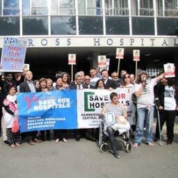 H&F residents FIGHTING to Save Our Hospitals and A&Es in West London!
