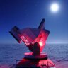 SPTelescope's profile picture. @sptelescope.bsky.social | A 10-meter diameter sub-mm wavelength telescope observing the cosmic microwave background from the South Pole, Antarctica.
