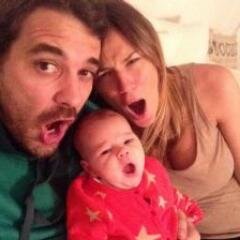 contenta con la llegada de olivia y ansiosa por conoserla