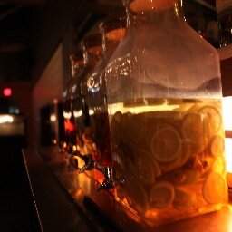Local Spirits infused with local produce. Fun Purveyors.