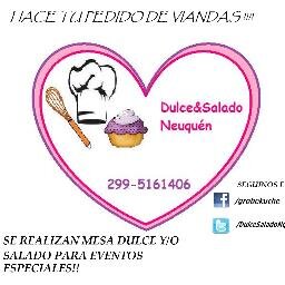 Neuquén : realiza tu pedido de viandas al 299-155161406 se realizan mesas dulce para eventos especiales consultas por MD