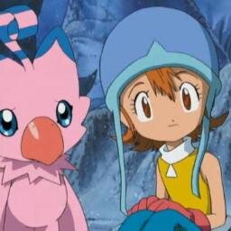 Hai! I'm Sora! My digimon partner is Biyomon! I hold the crest of love.  My BFF is @Zeldasfan ! We are friends until the end!