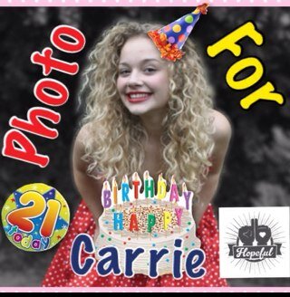 Birthday project for Carrie with loads of hopefuls taking part! UPDATE: this project is now finished and Carrie has received it! Thanks to all who took part :)