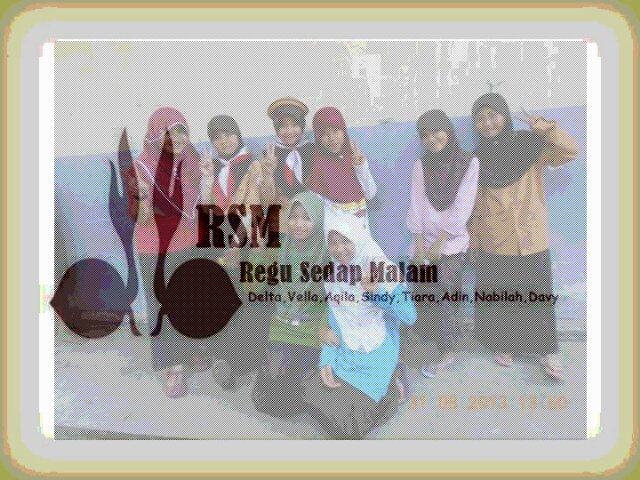 RSM = Regu Sedap Malam.
 Persami pertama tanggal 31 Agustus 2013 - 1 September 2013.
 Anggotanya : Delta, Adin, Nabilah, Sindy, Tiara, Davy, Aqila, Vella!