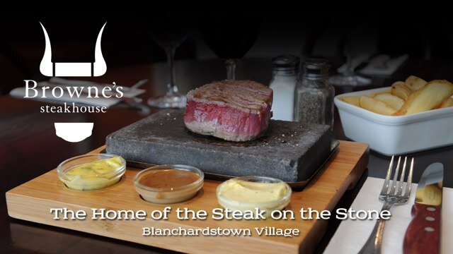 Family friendly restaurant specialising in Prime Irish Steaks, Homemade Burgers and light dishes. value menus, 30 wines by the glass, full bar 01 8221551