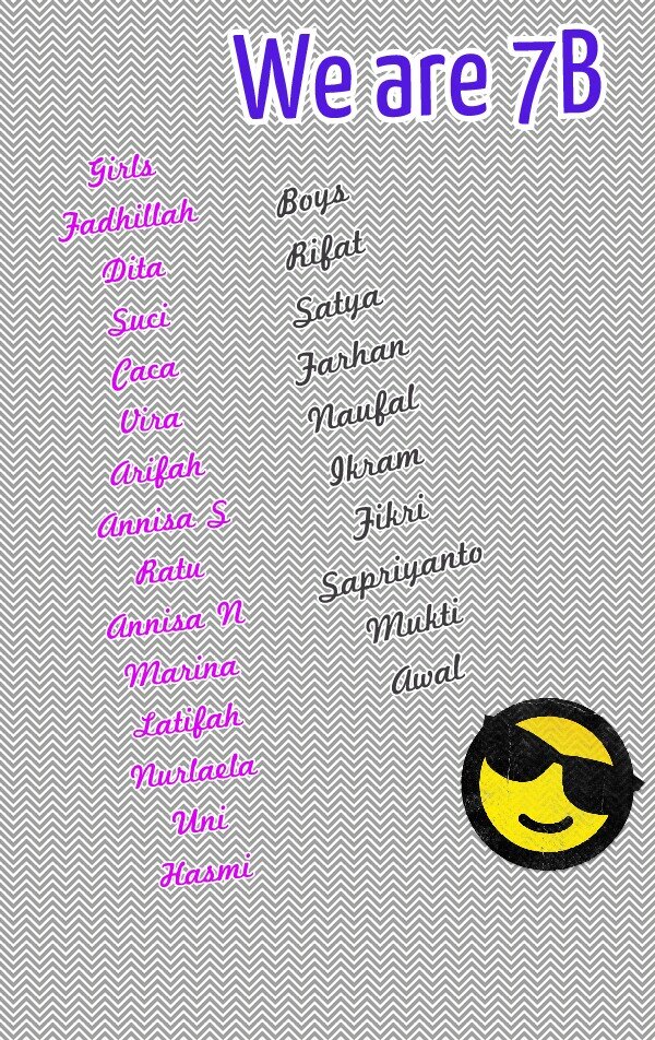 14 girls and 9 boys!! Mam Nursyam♥ part of @spadamaros