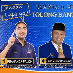 Perlu Kesadaran Bersama Untuk Sumatera Utara  Yang Lebih Baik .
Satu Indonesia .SATU NASDEM
(Profesional, Idealis, Transparan, Reformis,  & Independen )
