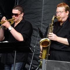 Ottawa's grittiest, funkiest horn section. Ed Lister (trumpet) and Richard Page (saxophones, clarinets, flutes).