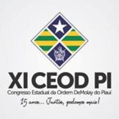 XI Congresso da Ordem DeMolay do Estado do Piauí  - 6 a 8 de dezembro, Picos / PI