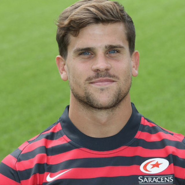 Rugby player at Saracens