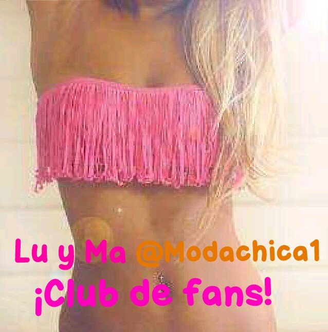 Twitter dedicado a la mejor cuenta de moda @Modachica1, de su club de fans. Ma y Lu como estilo de vida.