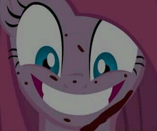 hello...I'm pinkamena...I lost all my friends and I want revenge...with...cupcakes