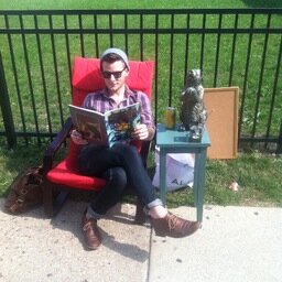 julia child reincarnated; dog lover; shoe fashion extraordinaire.