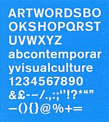 Artwords is a specialist visual arts bookshop based in east London - Follow our news here and at our website below