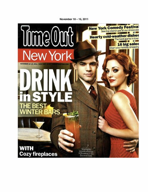 TimeOut NY Magazine Profile