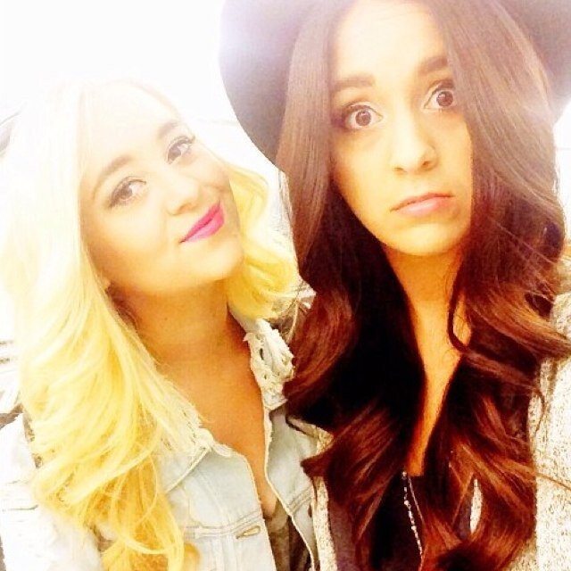 Promotional page for Megan and Liz! { all three accounts follow }