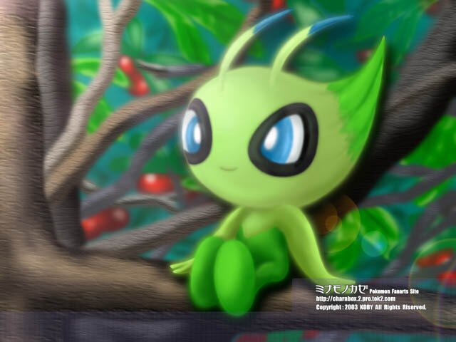 I'm a Pokemon. But I don't remember what I was born as, because I keep changing what I am, and I don't know why....
Current form: Female Celebi