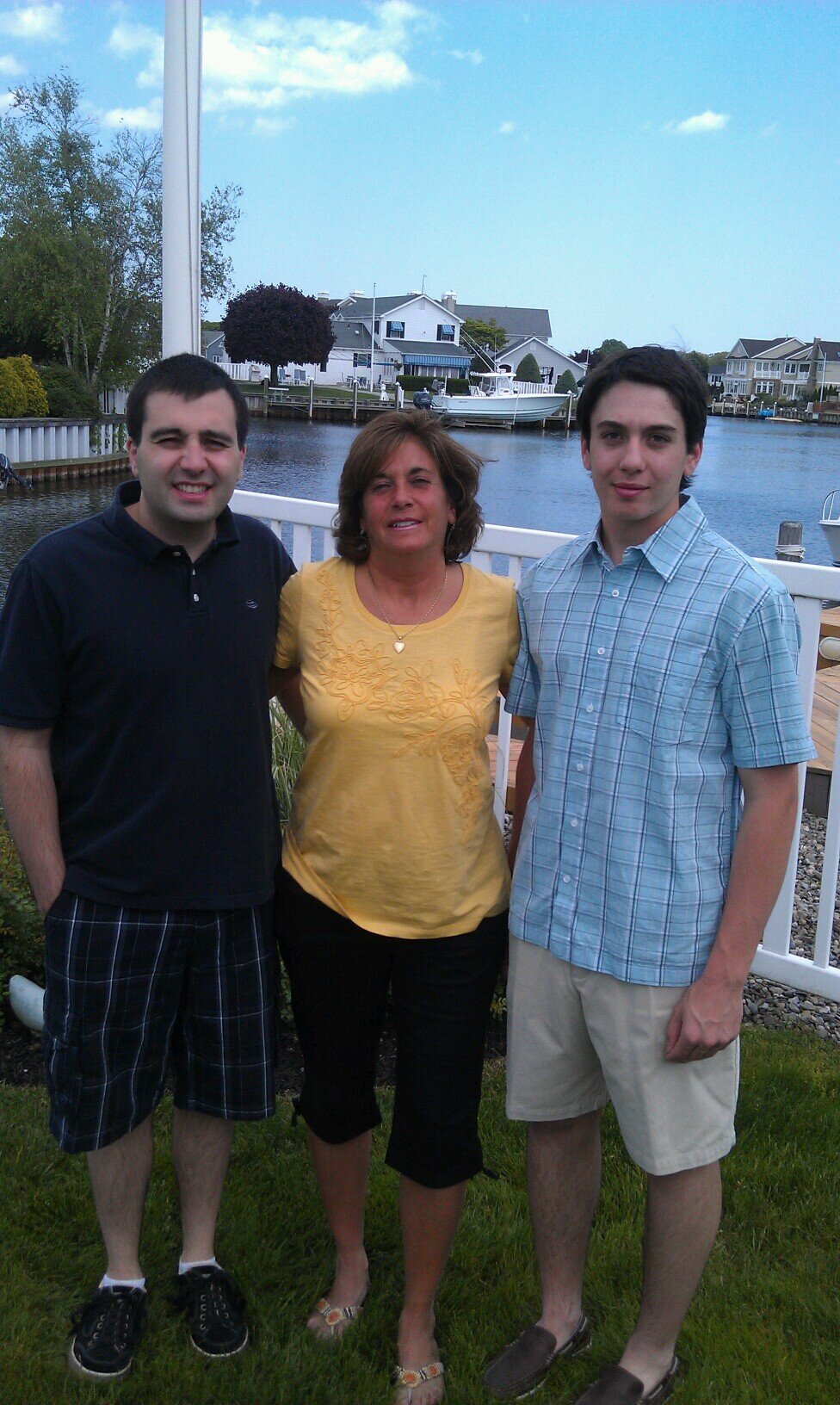 Proud mother of 2 great sons - Mozzarella maker at Joe Leone's Italian Specialties - Kean College 84'
