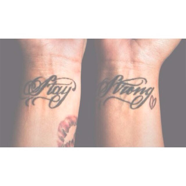 Stay Strong because you're unbroken