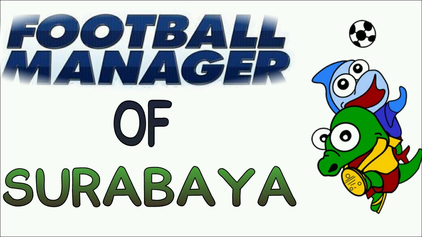komunitas Football Managers lovers di surabaya . bismillah bisa mbesarin komunitas ini :)
