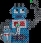 Pastor de chips. Maestro Pixel Art