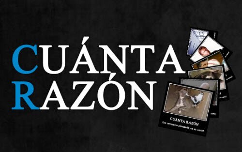 Carteles diarios de Cuánta Razón, pasa a divertirte!