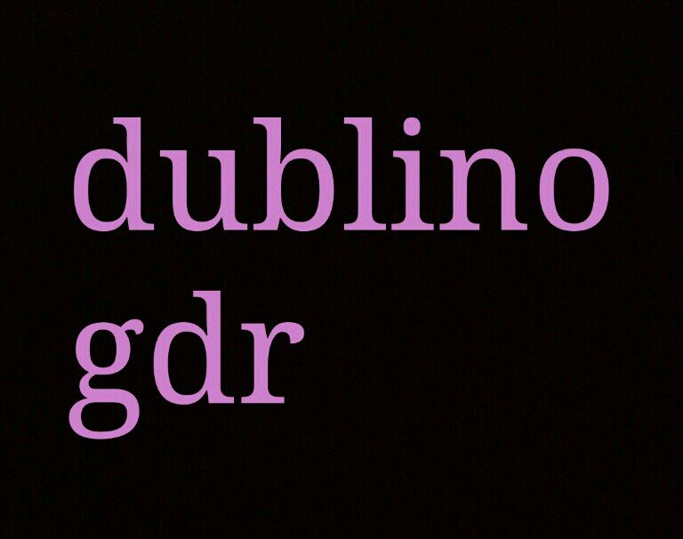 dublino gdr. qui troverete tutte le news, e le informazioni.
