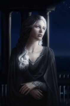 I am one of the Ainu created by Eru Ilúvatar. I am the lady of mourning. //Tolkien RP account.