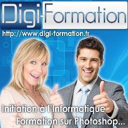 Digi-Formation propose des formations courtes de 2 à 3 j dans le domaine informatique : Initiation à l'informatique, apprentissage de Photoshop ou de WordPress.