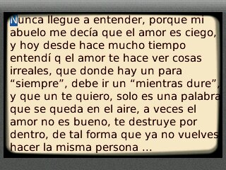 Ya no me hace falta un porro para olvidarte, me basta y me sobra con no pensar en ti Conocido como el Mico ,por mi gran actitud, solo los colegas lo saben