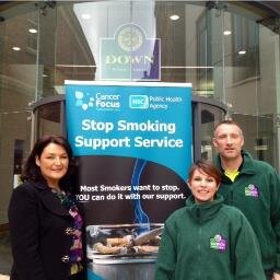 Bernie Neeson, Smoking Cessation Coordinator providing specialist support services for smokers in GP Practices, Community and Workplaces.