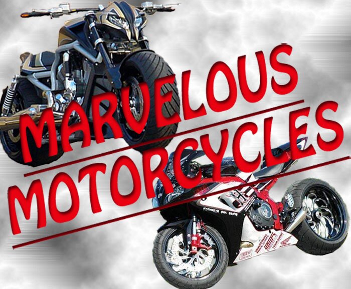 Motorcycles, motorcycles, all kinds of Marvelous Motorcycles! Pictures, For Sale, Routes, Photography, Trending    Email: MarvelousMotorcycles@gmail.com