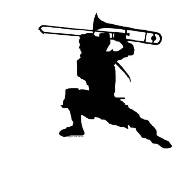 Bringing you the best of the slides. Female trombonist at your service. :)