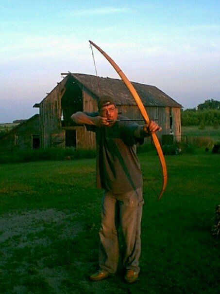 Hunt with and make Custom Primitive and Traditional Bows. Family owned and ran, Mark E. Barrie Owner Founder.