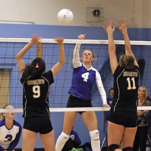 I cheer and play volleyball! I love them both!
I definately try to follow back everybody!