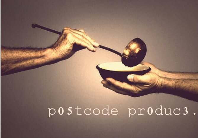 Postcode Produce is an initiative to raise awareness of our local communities through food.